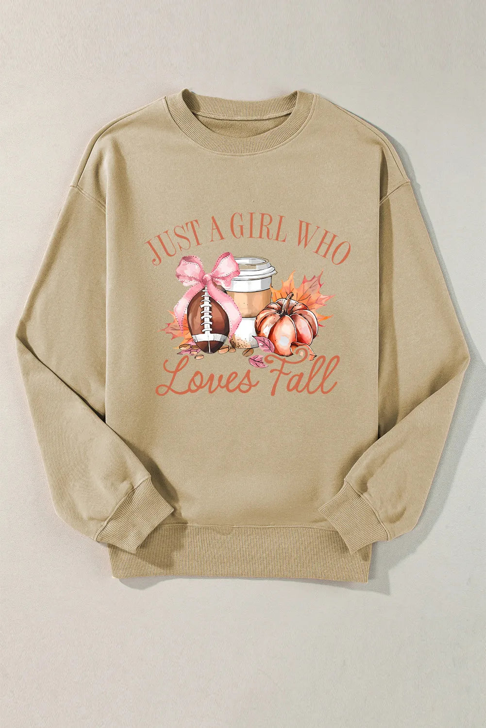 Just A Girl Who Loves Fall Sweatshirt