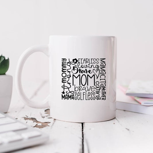 Mom Doodles Coffee Mug 11 oz