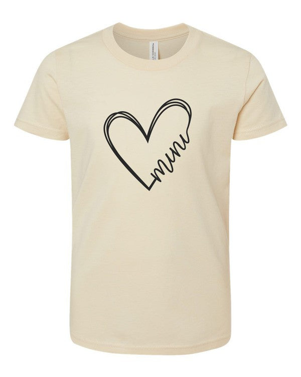 YOUTH Heart Mini Graphic Tee