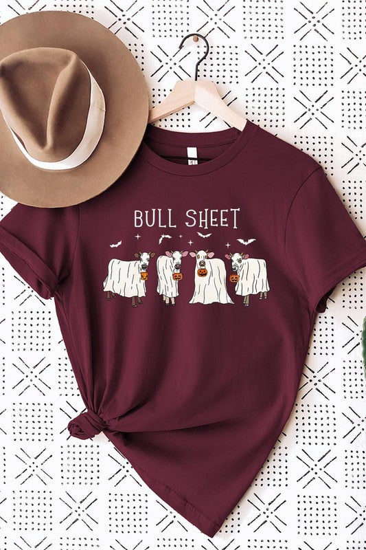 Halloween Bull Sheet T-Shirt