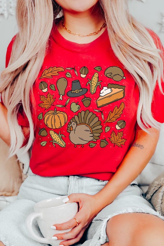 Thanksgiving Doodle T-Shirt