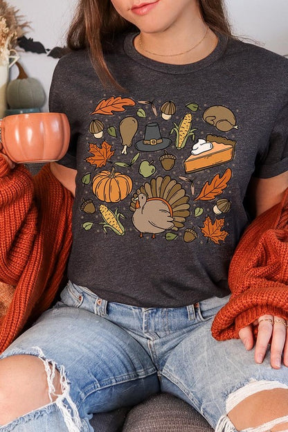 Thanksgiving Doodle T-Shirt