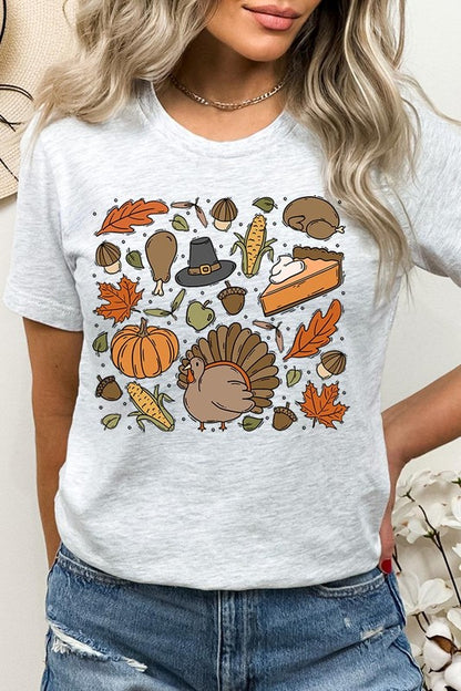 Thanksgiving Doodle T-Shirt