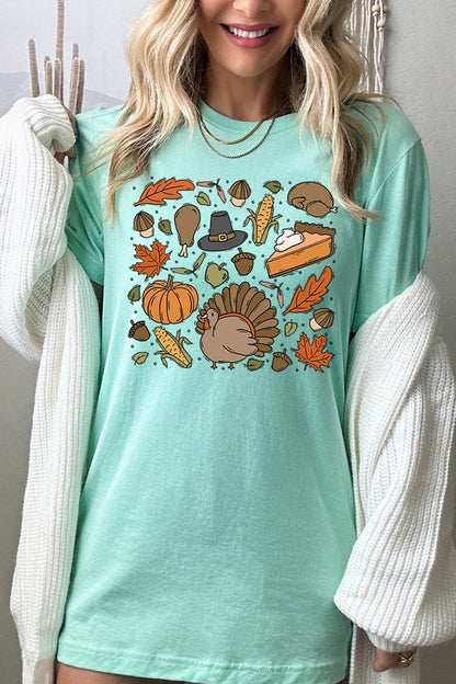 Thanksgiving Doodle T-Shirt