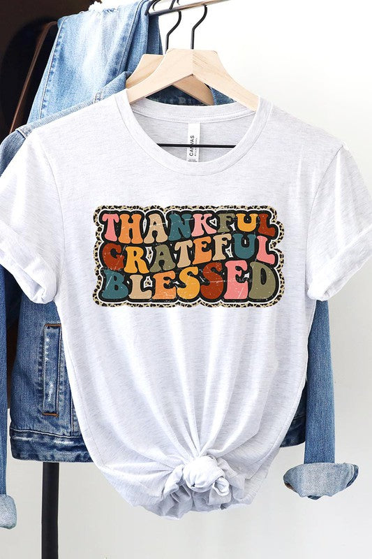 Thankful Grateful Blessed T-Shirt