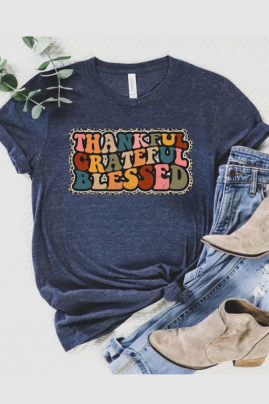 Thankful Grateful Blessed T-Shirt