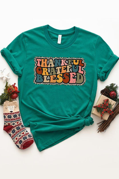 Thankful Grateful Blessed T-Shirt