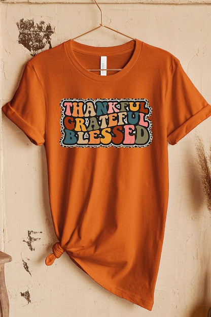 Thankful Grateful Blessed T-Shirt