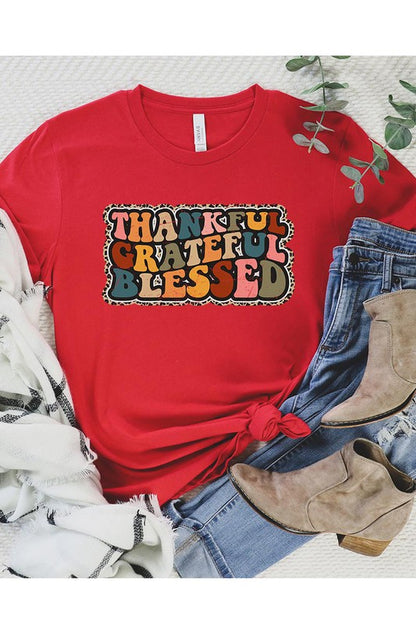 Thankful Grateful Blessed T-Shirt