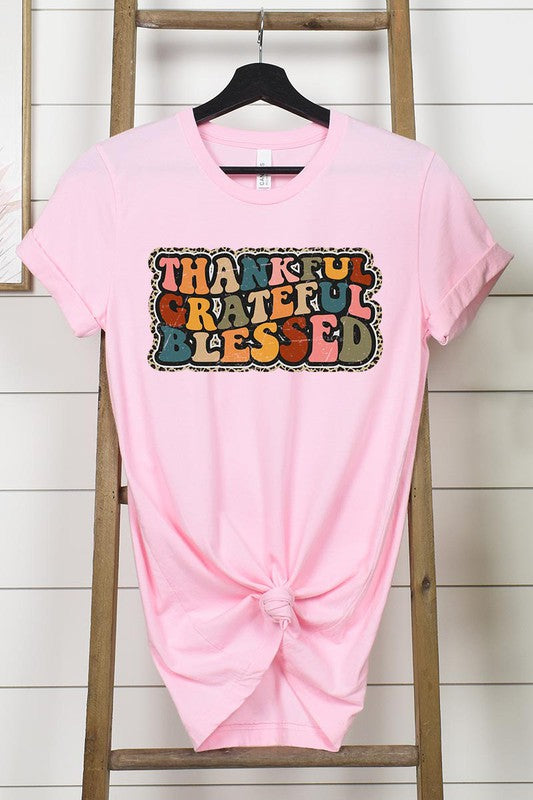 Thankful Grateful Blessed T-Shirt