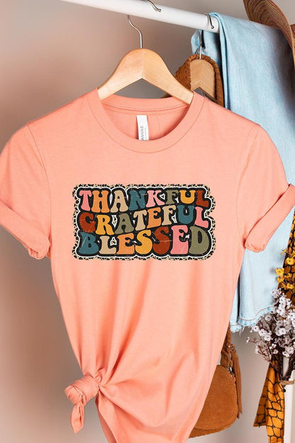 Thankful Grateful Blessed T-Shirt