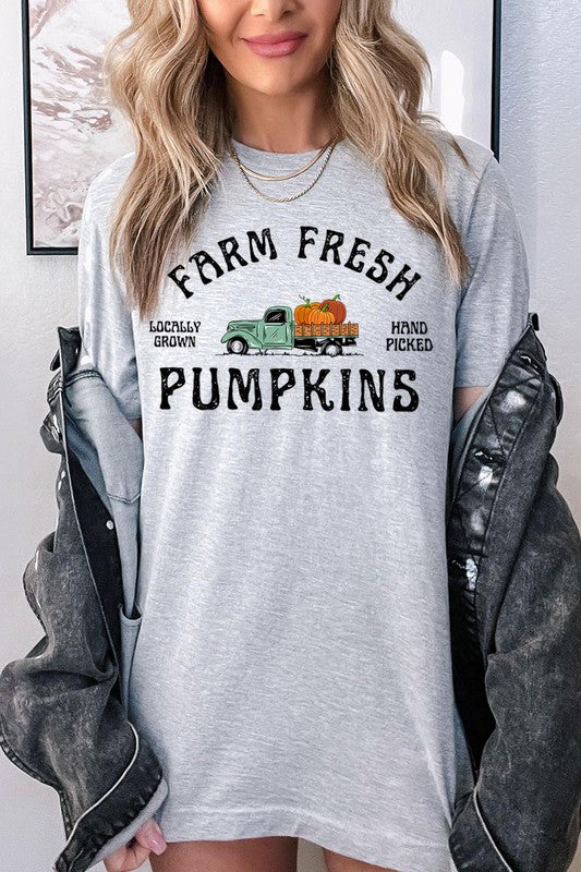 Farm Fresh Pumpkin Farm Truck T-Shirt