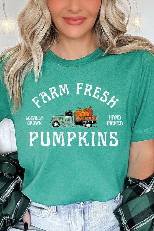 Farm Fresh Pumpkin Farm Truck T-Shirt