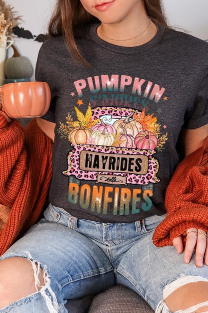 Pumpkin Smore's Hayrides T-Shirt