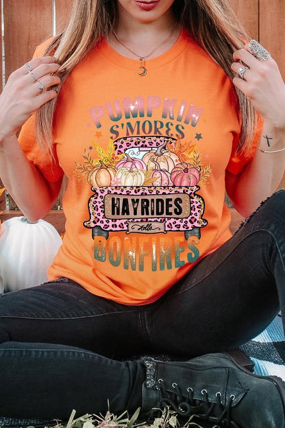 Pumpkin Smore's Hayrides T-Shirt