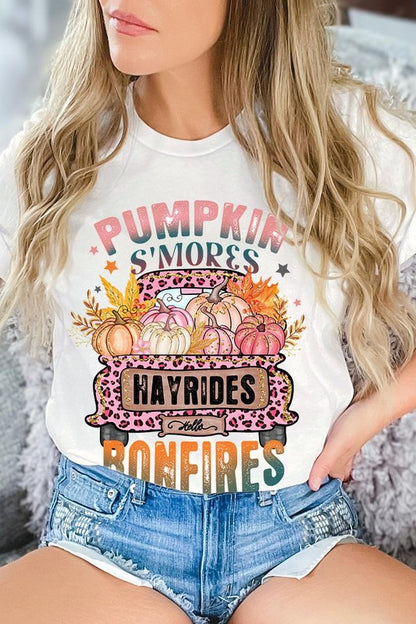 Pumpkin Smore's Hayrides T-Shirt