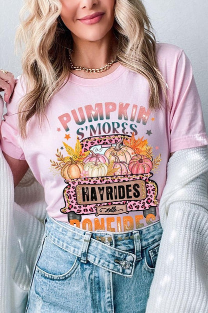 Pumpkin Smore's Hayrides T-Shirt