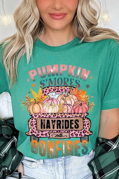 Pumpkin Smore's Hayrides T-Shirt