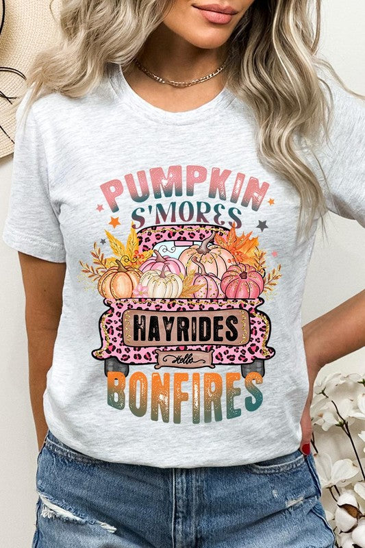 Pumpkin Smore's Hayrides T-Shirt