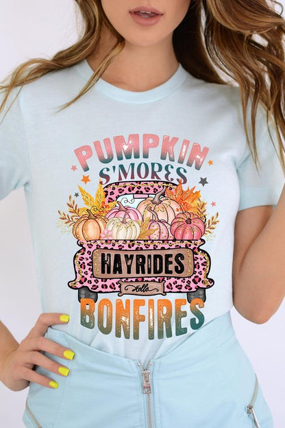 Pumpkin Smore's Hayrides T-Shirt