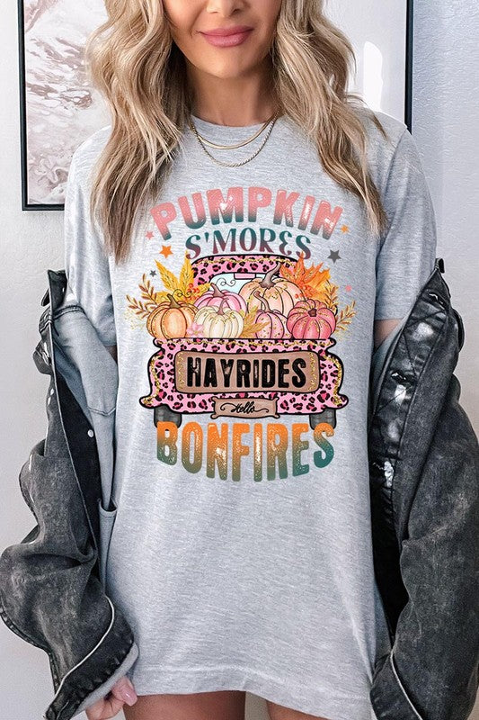 Pumpkin Smore's Hayrides T-Shirt