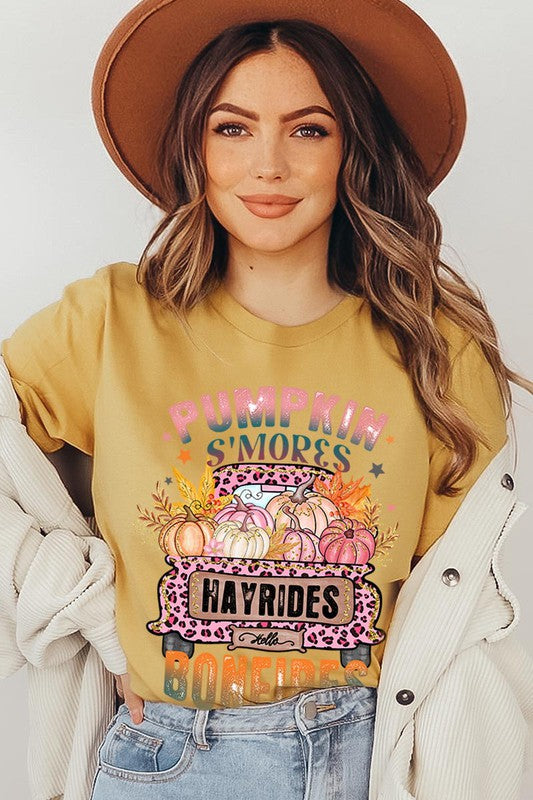 Pumpkin Smore's Hayrides T-Shirt