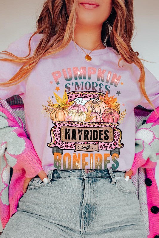 Pumpkin Smore's Hayrides T-Shirt