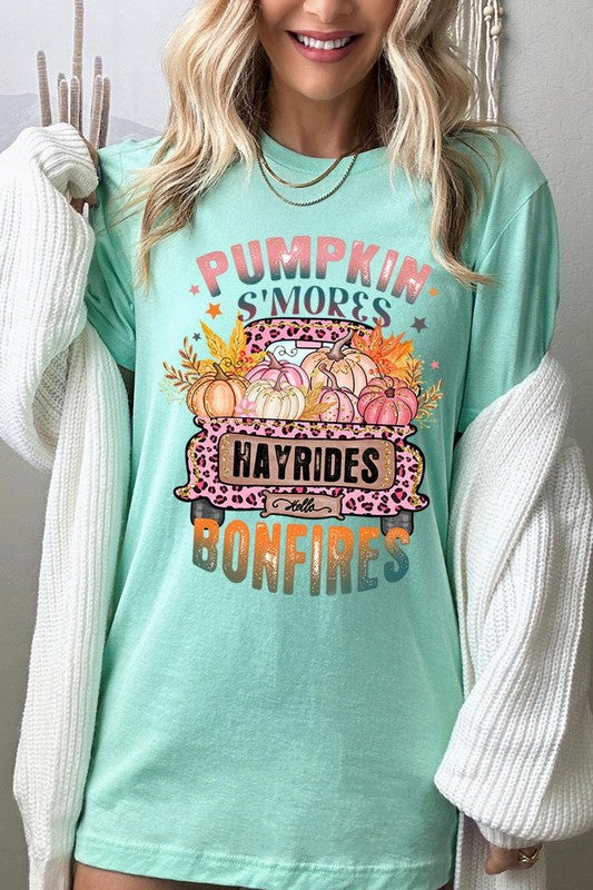 Pumpkin Smore's Hayrides T-Shirt