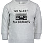 Cassette No Sleep Till Brooklyn Tod Sweatshirt