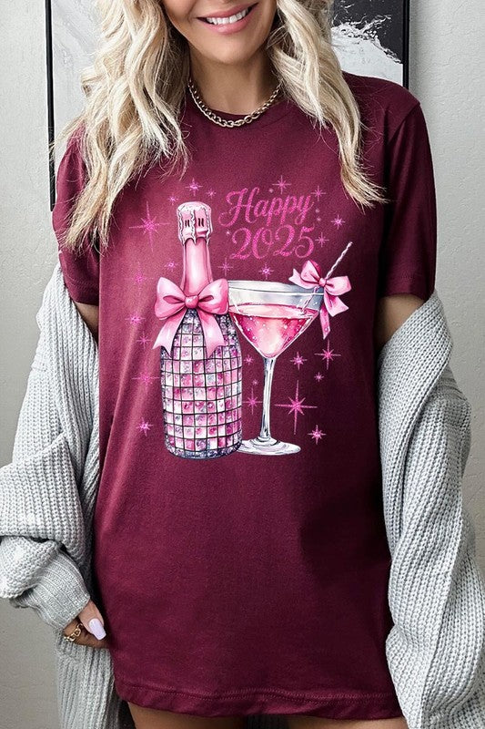 Happy 2025 New year Graphic Tee