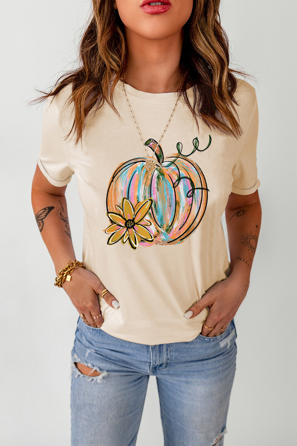 Pumpkin Graphic T-Shirt