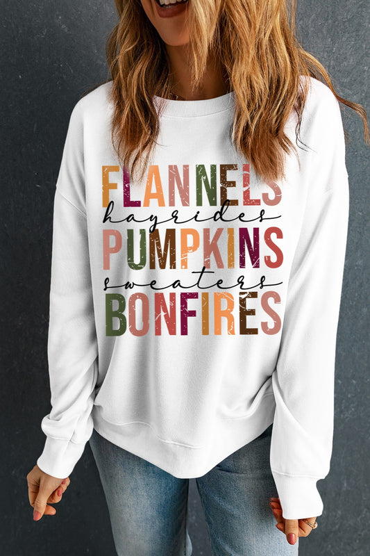 Fall Things Graphic Sweatshirt