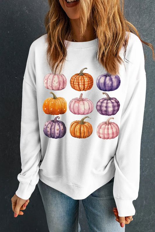 Pumpkins Graphic Sweatshirt