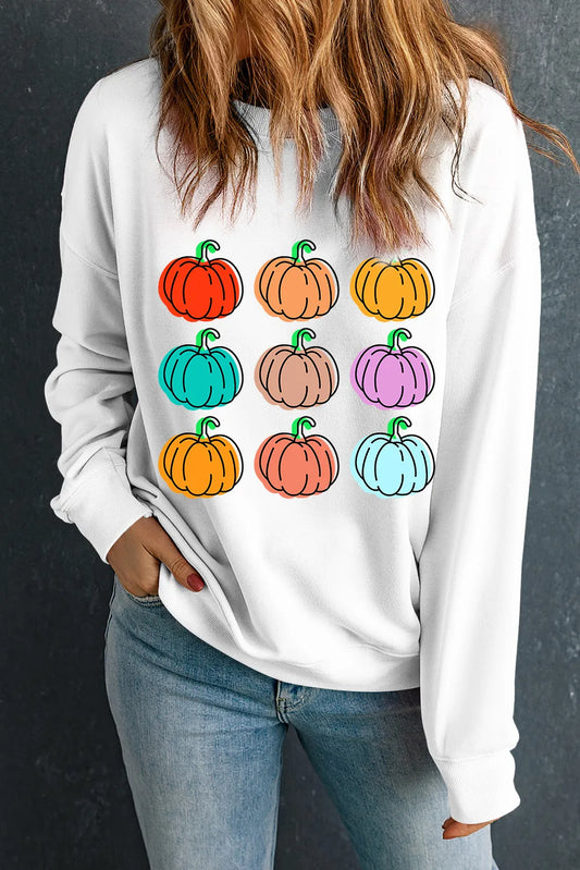 Pumpkins Graphic Sweatshirt