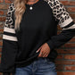 Leopard Long Sleeve Sweatshirt