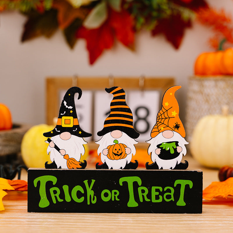 Assorted 2-Piece Halloween Element Ornaments