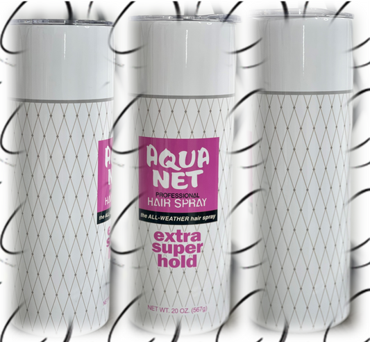 Aqua Net 20oz Skinny Tumbler