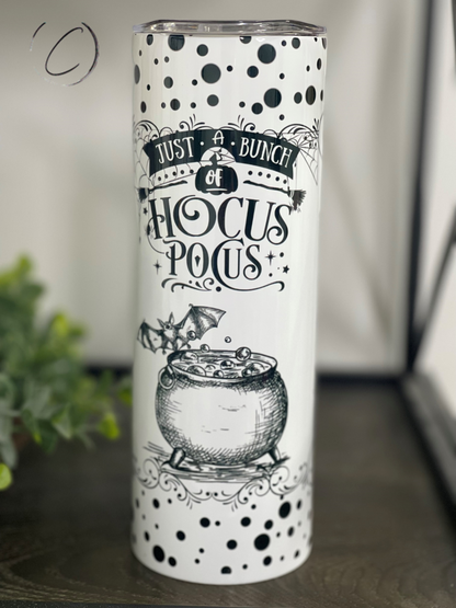 Bunch Of Hocus Pocus Cauldron 20oz Skinny Tumbler