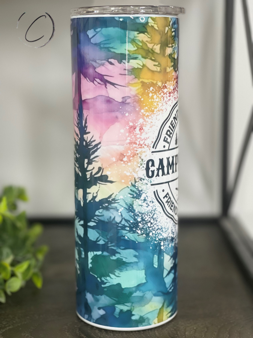 Camping Crew 20oz Skinny Tumbler