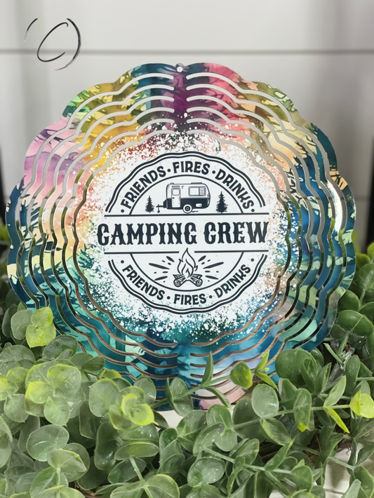 Camping Crew Wind Spinner