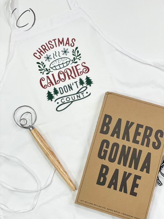 Christmas Calories Don't Count Apron