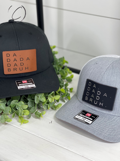 Youth Da, Dada, Dad, Bruh Patch Snapback Hat