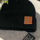 Dada Stacked Cuff Patch Beanie