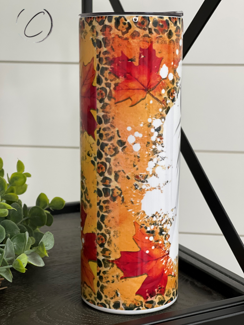 #Fallvibes 20oz Skinny Tumbler