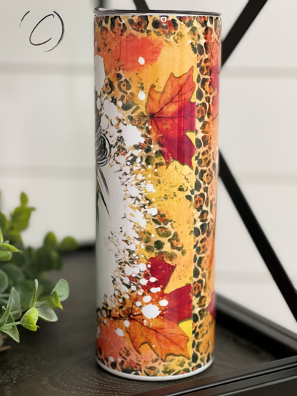 #Fallvibes 20oz Skinny Tumbler