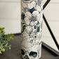 Floral Skulls 20oz Shimmer Skinny Tumbler