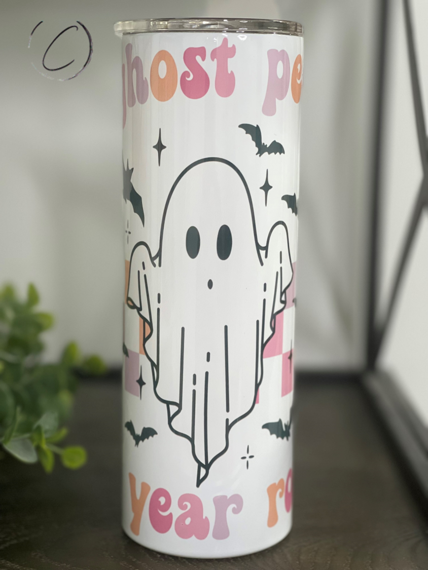 Ghost People All Year 20oz Skinny Tumbler