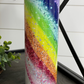 Glitter Rainbow 20oz Skinny Tumbler