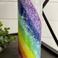 Glitter Rainbow 20oz Skinny Tumbler