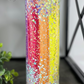 Glitter Rainbow Strokes 20oz Skinny Tumbler